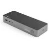 StarTech.com universali nešiojamojo kompiuterio prijungimo stotelė, hibridinis USB-C ir USB-A dokas, dviejų 4K DP ir HDMI, 100 W maitinimo tiekimas, Mac / Windows / Chrome OS, 4x USB 5 Gbps šakotuvas, GbE