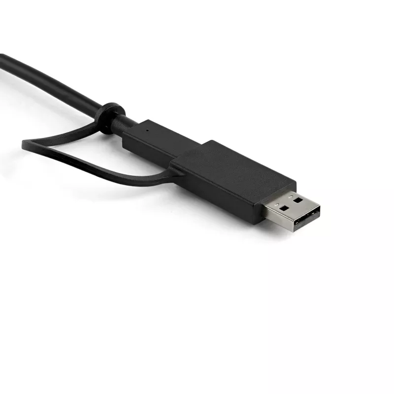 StarTech.com universali nešiojamojo kompiuterio prijungimo stotelė, hibridinis USB-C ir USB-A dokas, dviejų 4K DP ir HDMI, 100 W maitinimo tiekimas, Mac / Windows / Chrome OS, 4x USB 5 Gbps šakotuvas, GbE