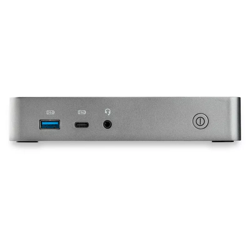 StarTech.com USB-C dokas - dviejų monitorių 1080p HDMI nešiojamojo kompiuterio prijungimo stotelė - 65W maitinimo tiekimas - 1x USB-C, 3x USB-A, Ethernet - dviejų vaizdo ekranų USB 3.1 Gen 1 Type-C dokas - Mac ir Windows