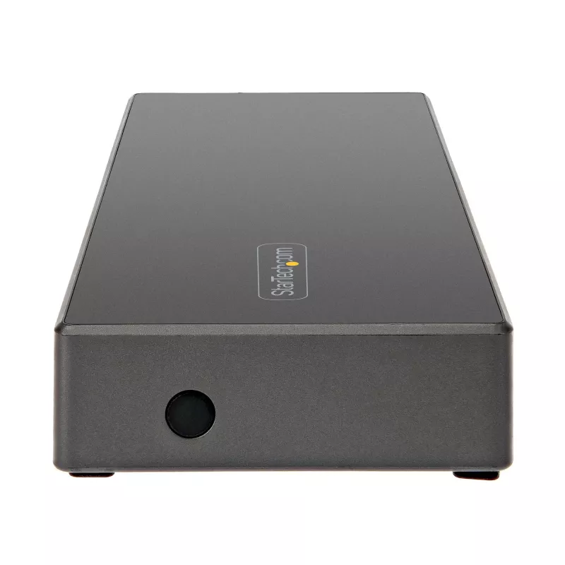 StarTech.com USB C dokas - Trigubas 4K monitorių USB Type-C dokas - 100W maitinimo tiekimas - DP 1.4 Alt režimas ir DSC, 2x DisplayPort 1.4/HDMI 2.0 - 6xUSB (2x 10Gbps) - Windows/Chrome
