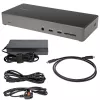 StarTech.com USB C dokas - Trigubas 4K monitorių USB Type-C dokas - 100W maitinimo tiekimas - DP 1.4 Alt režimas ir DSC, 2x DisplayPort 1.4/HDMI 2.0 - 6xUSB (2x 10Gbps) - Windows/Chrome