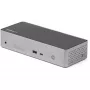 StarTech.com USB C Dokas - 4K 60Hz Keturių Monitorių DisplayPort ir HDMI - Universali USB-C Prijungimo Stotelė su 100W Energijos Tiekimu - USB Šakotuvas su 1x USB Type-C ir 3x USB-A, Ethernet, Garsas