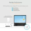 StarTech.com USB C daugiafunkcis adapteris – USB-C į HDMI 2.0b 4K 60Hz (HDR10), 100W maitinimo perdavimas, 4 prievadų USB 3.0 šakotuvas – USB Type-C mini dokas – 12 colių (30 cm) ilgio pritvirtintas kabelis