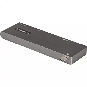 StarTech.com USB-C daugiafunkcis adapteris, skirtas MacBook Pro/Air – USB Type-C į 4K HDMI, 100 W maitinimo tiekimas, SD/MicroSD lizdas, 2 prievadų USB 3.0 šakotuvas – nešiojamas USB-C mini dokas