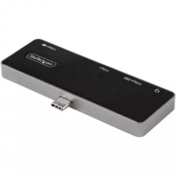 StarTech.com USB-C daugiafunkcis adapteris - USB-C į 4K 60Hz HDMI 2.0, 100W „Power Delivery“ praleidžiamasis įkrovimas, 3 prievadų USB 3.0 šakotuvas, garso - USB-C mini dokas - nešiojamas USB Type-C kelioninis dokas