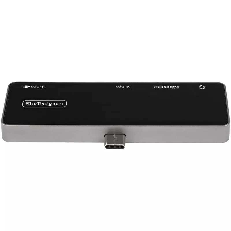 StarTech.com USB-C daugiafunkcis adapteris - USB-C į 4K 60Hz HDMI 2.0, 100W „Power Delivery“ praleidžiamasis įkrovimas, 3 prievadų USB 3.0 šakotuvas, garso - USB-C mini dokas - nešiojamas USB Type-C kelioninis dokas