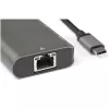 „StarTech.com“ USB-C daugiafunkcis adapteris – 10 Gb/s USB Type-C mini dokas su 4K 30 Hz HDMI, 100 W maitinimo perdavimu, 3 prievadų USB šakotuvu, GbE – USB 3.1/3.2 Gen 2 nešiojamojo kompiuterio dokas – 25 cm laidas