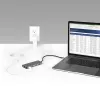 „StarTech.com“ USB-C daugiafunkcis adapteris – 10 Gb/s USB Type-C mini dokas su 4K 30 Hz HDMI, 100 W maitinimo perdavimu, 3 prievadų USB šakotuvu, GbE – USB 3.1/3.2 Gen 2 nešiojamojo kompiuterio dokas – 25 cm laidas