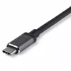 StarTech.com USB-C daugiafunkcis adapteris – USB-C į HDMI arba Mini DisplayPort 4K 60Hz, 100 W maitinimo perdavimas, 4 prievadų 10 Gbps USB šakotuvas – USB Type-C mini dokas – su 12 colių pritvirtintu laidu