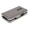 StarTech.com USB-C daugiafunkcis adapteris - HDMI/VGA - 4K 60Hz - 3 prievadų USB šakotuvas - 100W maitinimo perdavimas - Gigabit Ethernet - Kelioninė mini prijungimo stotelė su įkrovimu - 1 pėdos/30 cm apvyniojamas laidas