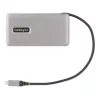 StarTech.com USB-C daugiafunkcis adapteris - HDMI/VGA - 4K 60Hz - 3 prievadų USB šakotuvas - 100W maitinimo perdavimas - Gigabit Ethernet - Kelioninė mini prijungimo stotelė su įkrovimu - 1 pėdos/30 cm apvyniojamas laidas