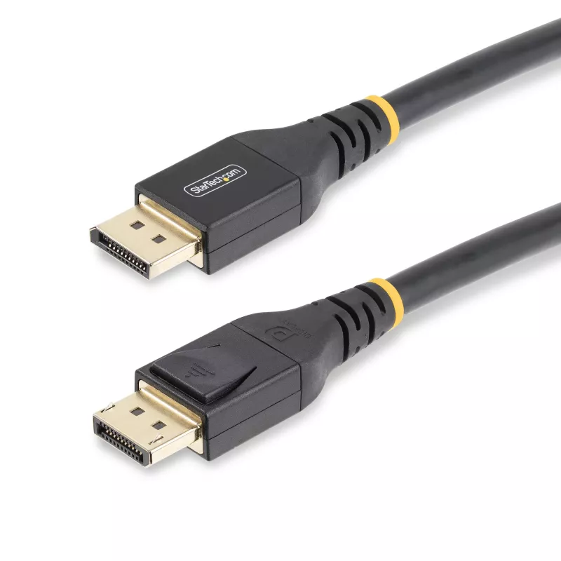 StarTech.com 10m (33ft) Active DisplayPort 1.4 kabelis, DP8K DisplayPort kabelis su HBR3, HDR10, MST, DSC 1.2, HDCP 2.2, 8K 60Hz, 4K 120Hz - DP 1.4 kabelis M/M