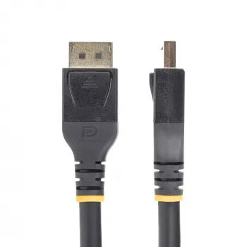 StarTech.com 10m (33ft) Active DisplayPort 1.4 kabelis, DP8K DisplayPort kabelis su HBR3, HDR10, MST, DSC 1.2, HDCP 2.2, 8K 60Hz, 4K 120Hz - DP 1.4 kabelis M/M