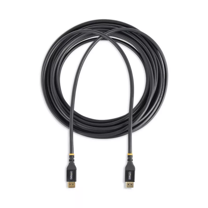 StarTech.com 10m (33ft) Active DisplayPort 1.4 kabelis, DP8K DisplayPort kabelis su HBR3, HDR10, MST, DSC 1.2, HDCP 2.2, 8K 60Hz, 4K 120Hz - DP 1.4 kabelis M/M