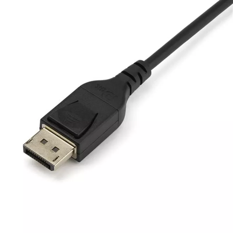 StarTech.com 1 m VESA sertifikuotas DisplayPort 1.4 laidas – 8K 60Hz HBR3 HDR – 3 pėdų itin UHD DisplayPort į DisplayPort monitoriaus laidas – Ultra HD 4K 120Hz DP 1.4 plonas vaizdo laidas M/M DP jungtis
