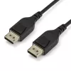 StarTech.com 2 m VESA sertifikuotas DisplayPort 1.4 laidas - 8K 60Hz HBR3 HDR - 6 pėdų itin UHD DisplayPort į DisplayPort monitoriaus kabelis - Ultra HD 4K 120Hz DP 1.4 plonas vaizdo laidas M/M DP jungtis