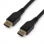 StarTech.com 3 m VESA sertifikuotas DisplayPort 1.4 laidas, 8K 60 Hz HBR3 HDR, UHD DisplayPort į DisplayPort monitoriaus laidas, Ultra HD 4K 120 Hz DP 1.4 vaizdo laidas, kištukas-kištukas DP jungtis