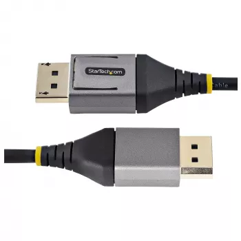 StarTech.com 6 pėdų (2 m) VESA sertifikuotas DisplayPort 1.4 kabelis – 8K 60 Hz HDR10 – Ultra HD 4K 120 Hz vaizdo įrašas – DP 1.4 kabelis / laidas – monitoriams / ekranams – DisplayPort į DisplayPort kabelis – M/M