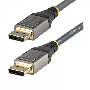 StarTech.com 10 pėd (3 m) VESA sertifikuotas DisplayPort 1.4 laidas - 8K 60Hz HDR10 - Ultra HD 4K 120Hz vaizdo - DP 1.4 laidas / kabelis - monitoriams / ekranams - DisplayPort į DisplayPort laidas - M/M