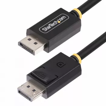 StarTech.com 2m DisplayPort 2.1 kabelis, VESA sertifikuotas DP40 DisplayPort kabelis su UHBR10/HDR/HDCP 2.2, 8K 60Hz/4K 144Hz su DSC 1.2a, 40Gbps, DP 2.1 kabelis, UHD monitoriaus laidas, M/M