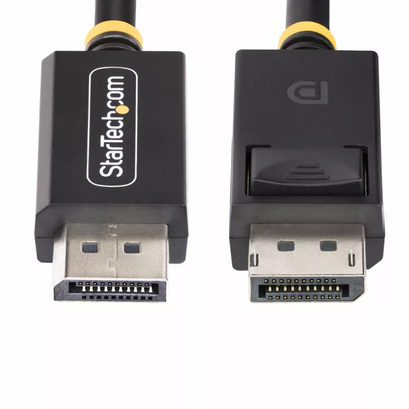 StarTech.com 2m DisplayPort 2.1 kabelis, VESA sertifikuotas DP40 DisplayPort kabelis su UHBR10/HDR/HDCP 2.2, 8K 60Hz/4K 144Hz su DSC 1.2a, 40Gbps, DP 2.1 kabelis, UHD monitoriaus laidas, M/M