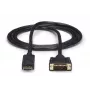 StarTech.com 1,8 m DisplayPort į DVI kabelis, DisplayPort į DVI adapterio laidas, pasyvus DP į DVI-D vaizdo keitiklis, 1080p – DP2DVIMM6 pakaitalas