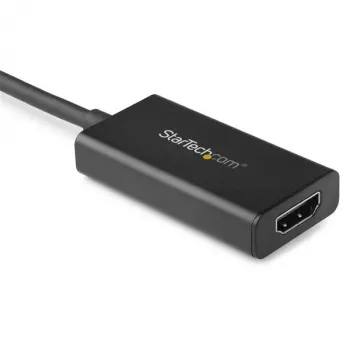 StarTech.com DisplayPort į HDMI adapteris - 4K 60Hz HDR10 aktyvus DisplayPort 1.4 į HDMI 2.0b vaizdo keitiklis - 4K DP į HDMI adapterio laidas monitoriui / ekranui / televizoriui - užsifiksuojanti DP jungtis