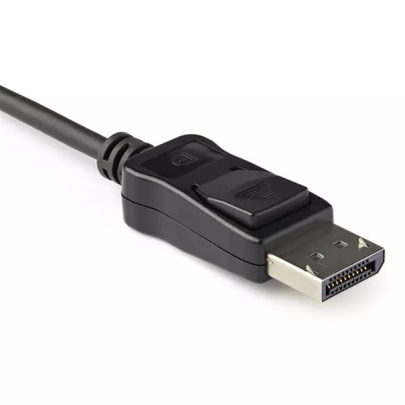 StarTech.com DisplayPort į HDMI adapteris - 4K 60Hz HDR10 aktyvus DisplayPort 1.4 į HDMI 2.0b vaizdo keitiklis - 4K DP į HDMI adapterio laidas monitoriui / ekranui / televizoriui - užsifiksuojanti DP jungtis
