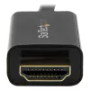 StarTech.com 6 pėdų (2 m) DisplayPort į HDMI kabelis – 4K 30 Hz – DisplayPort į HDMI adapterio kabelis – DP 1.2 į HDMI monitoriaus kabelio keitiklis – Užfiksuojanti DP jungtis – Pasyvus DP į HDMI laidas