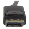 StarTech.com 6 pėdų (2 m) DisplayPort į HDMI kabelis – 4K 30 Hz – DisplayPort į HDMI adapterio kabelis – DP 1.2 į HDMI monitoriaus kabelio keitiklis – Užfiksuojanti DP jungtis – Pasyvus DP į HDMI laidas