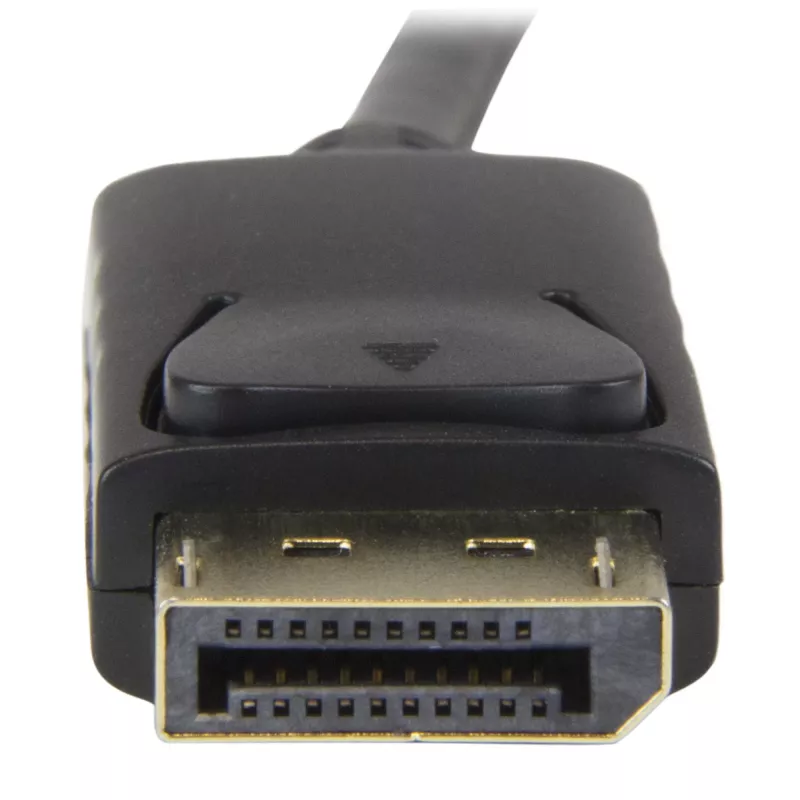 StarTech.com 6 pėdų (2 m) DisplayPort į HDMI kabelis – 4K 30 Hz – DisplayPort į HDMI adapterio kabelis – DP 1.2 į HDMI monitoriaus kabelio keitiklis – Užfiksuojanti DP jungtis – Pasyvus DP į HDMI laidas