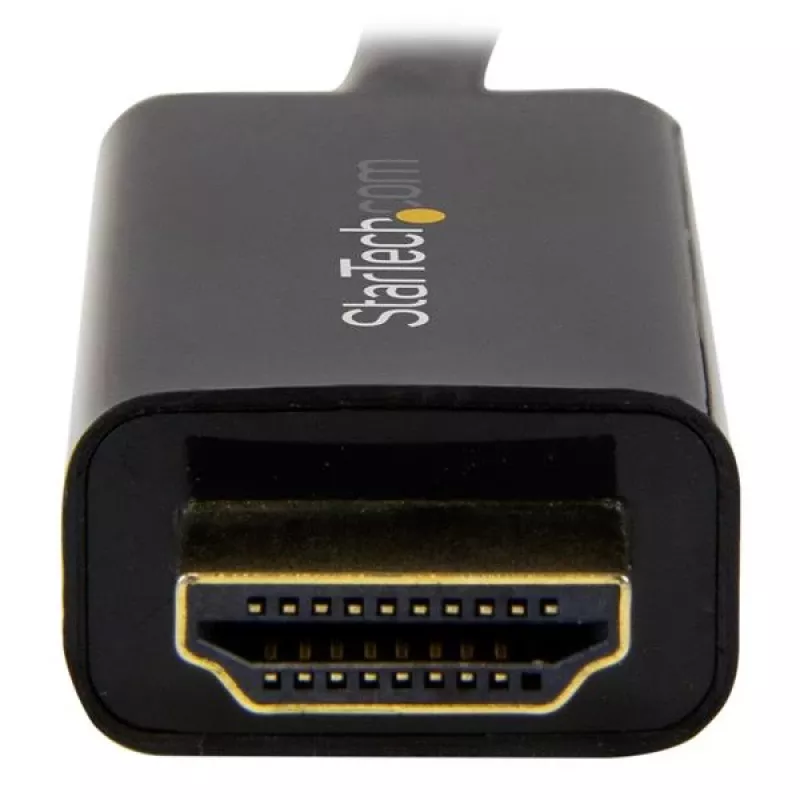 StarTech.com 10 pėdų (3 m) DisplayPort į HDMI kabelis – 4K 30 Hz – DisplayPort į HDMI adapterio kabelis – DP 1.2 į HDMI monitoriaus kabelio keitiklis – užsifiksuojanti DP jungtis – pasyvus DP į HDMI laidas