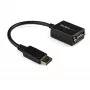 StarTech.com DisplayPort į VGA adapteris – aktyvus DP į VGA keitiklis – 1080p vaizdo įrašas – sertifikuota DisplayPort – DP/DP++ šaltinis į VGA monitoriaus kabelio adapterio dongle – užfiksuojanti DP jungtis