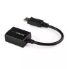 StarTech.com DisplayPort į VGA adapteris – aktyvus DP į VGA keitiklis – 1080p vaizdo įrašas – sertifikuota DisplayPort – DP/DP++ šaltinis į VGA monitoriaus kabelio adapterio dongle – užfiksuojanti DP jungtis