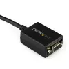 StarTech.com DisplayPort į VGA adapteris – aktyvus DP į VGA keitiklis – 1080p vaizdo įrašas – sertifikuota DisplayPort – DP/DP++ šaltinis į VGA monitoriaus kabelio adapterio dongle – užfiksuojanti DP jungtis