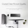StarTech.com DisplayPort į VGA adapteris – aktyvus DP į VGA keitiklis – 1080p vaizdo įrašas – sertifikuota DisplayPort – DP/DP++ šaltinis į VGA monitoriaus kabelio adapterio dongle – užfiksuojanti DP jungtis