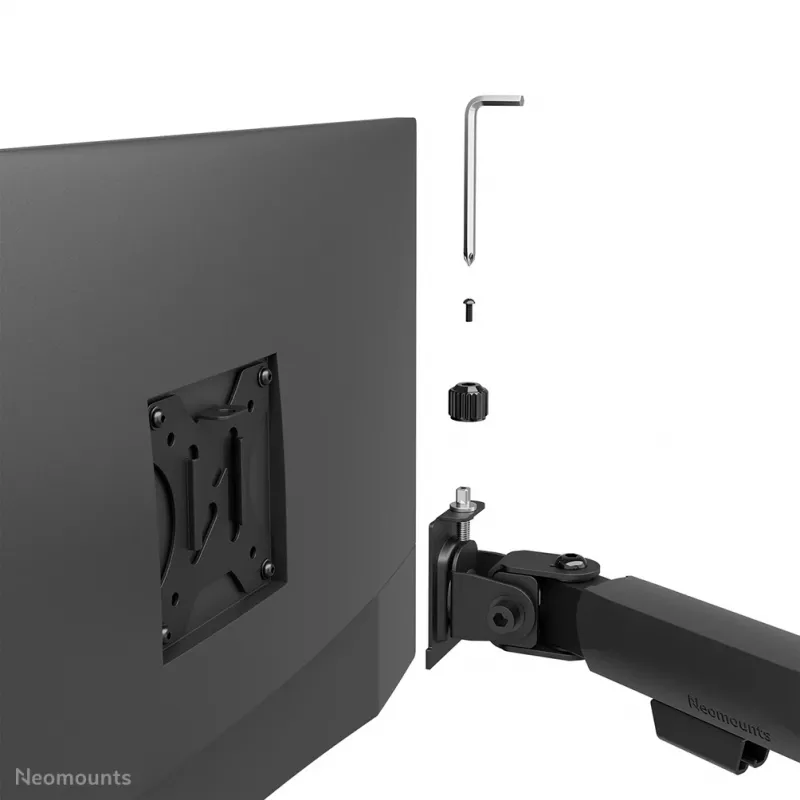 Neomounts DS60-600BL1 monitoriaus laikiklis 10-32 colių - Greitai tvirtinamas - 180°-stabdys