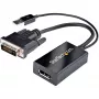 StarTech.com DVI į DisplayPort adapteris - USB maitinimas - 1920 x 1200 - DVI į DisplayPort keitiklis - Vaizdo adapteris - DVI-D į DP