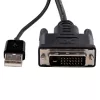 StarTech.com DVI į DisplayPort adapteris - USB maitinimas - 1920 x 1200 - DVI į DisplayPort keitiklis - Vaizdo adapteris - DVI-D į DP