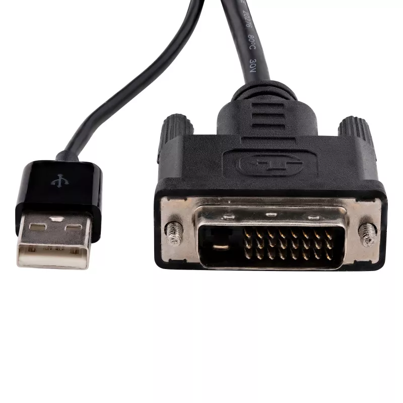 StarTech.com DVI į DisplayPort adapteris - USB maitinimas - 1920 x 1200 - DVI į DisplayPort keitiklis - Vaizdo adapteris - DVI-D į DP