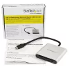 StarTech.com USB 3.0 Flash atminties kelių kortelių skaitytuvas / rašytuvas su USB-C - SD, microSD, CompactFlash