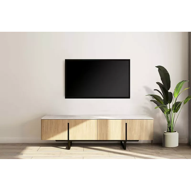 Neomounts FPMA-W300Juoda TV laikiklis sieninis 32-55 coliai - itin plokščias