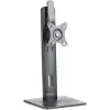 StarTech.com Laisvai Stovintis Viengubas Monitoriaus Laikiklis – Reguliuojamo Aukščio Monitoriaus Stovas – VESA Montuojamiems Ekranams iki 32 colių (15 svarų/7 kg) – Ergonomiškas Monitoriaus Stovas Staliniam Kompiuteriui – Pakreipimas/Pasukimas/Rotacija