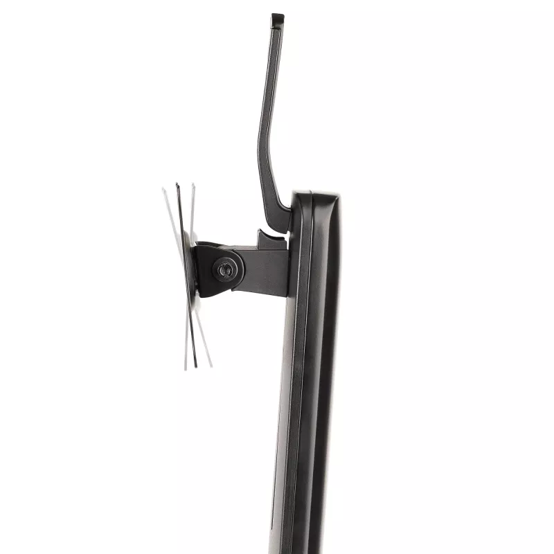 StarTech.com Laisvai Stovintis Viengubas Monitoriaus Laikiklis – Reguliuojamo Aukščio Monitoriaus Stovas – VESA Montuojamiems Ekranams iki 32 colių (15 svarų/7 kg) – Ergonomiškas Monitoriaus Stovas Staliniam Kompiuteriui – Pakreipimas/Pasukimas/Rotacija