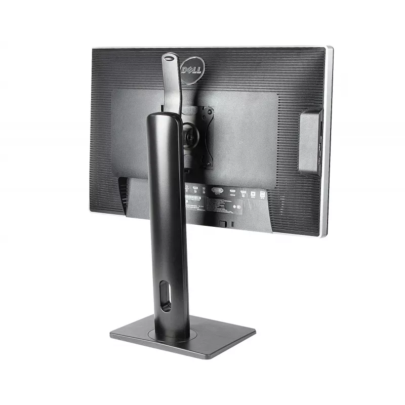 StarTech.com Laisvai Stovintis Viengubas Monitoriaus Laikiklis – Reguliuojamo Aukščio Monitoriaus Stovas – VESA Montuojamiems Ekranams iki 32 colių (15 svarų/7 kg) – Ergonomiškas Monitoriaus Stovas Staliniam Kompiuteriui – Pakreipimas/Pasukimas/Rotacija