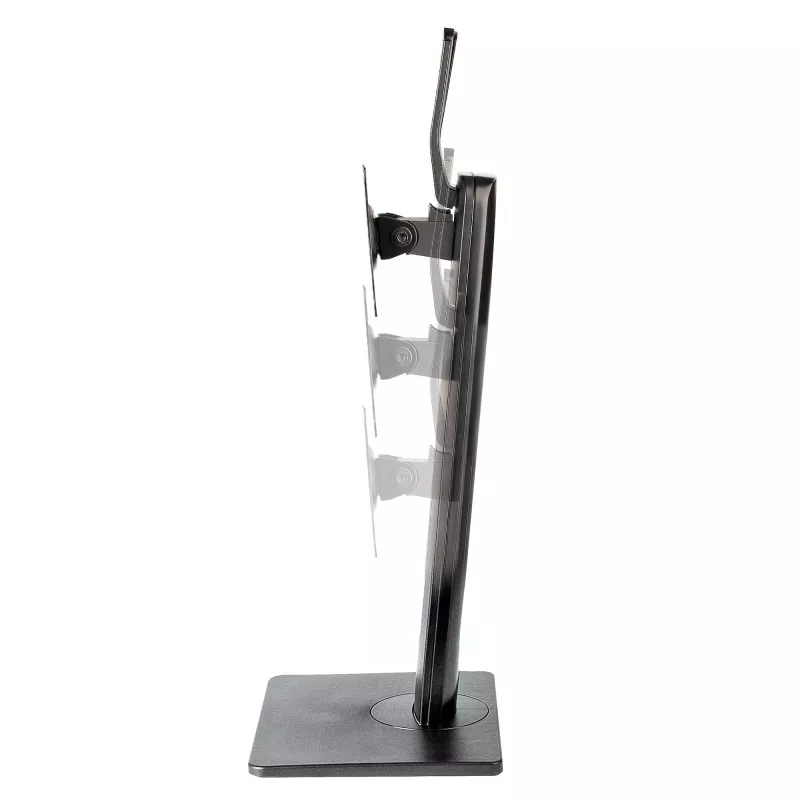 StarTech.com Laisvai Stovintis Viengubas Monitoriaus Laikiklis – Reguliuojamo Aukščio Monitoriaus Stovas – VESA Montuojamiems Ekranams iki 32 colių (15 svarų/7 kg) – Ergonomiškas Monitoriaus Stovas Staliniam Kompiuteriui – Pakreipimas/Pasukimas/Rotacija