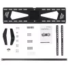 StarTech.com Žemo profilio televizoriaus sieninis laikiklis – fiksuotas, 94 cm (37 col.), 190,5 cm (75 col.), 300 x 200 mm, 800 x 400 mm, plastikas, plienas, juodas