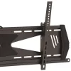 StarTech.com Žemo profilio TV sieninis laikiklis - pakreipiamas, 190,5 cm (75 coliai), 300 x 200 mm, 800 x 400 mm, -5 - 10°, Plienas, Juodas