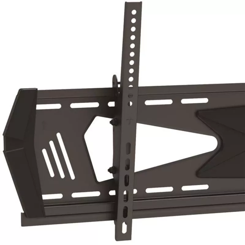 StarTech.com Žemo profilio TV sieninis laikiklis - pakreipiamas, 190,5 cm (75 coliai), 300 x 200 mm, 800 x 400 mm, -5 - 10°, Plienas, Juodas