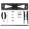 StarTech.com Žemo profilio TV sieninis laikiklis - pakreipiamas, 190,5 cm (75 coliai), 300 x 200 mm, 800 x 400 mm, -5 - 10°, Plienas, Juodas